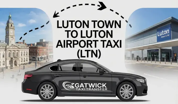 Taxi from Luton Town to Luton Airport Transfer