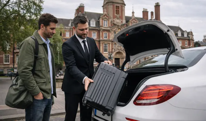 Taxi from Leicester to Stansted Airport Transfer