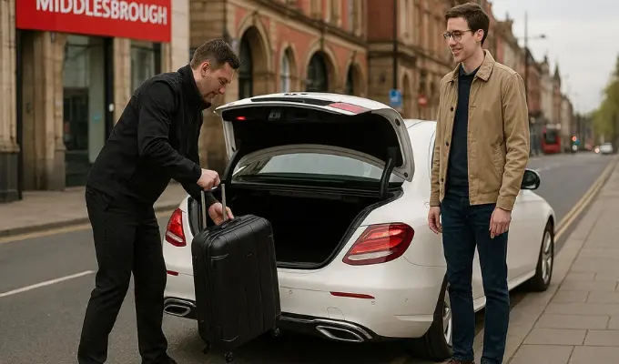 Taxi from Middlesbrough to Stansted Airport Long Distance Transfer