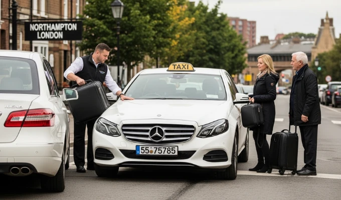 Taxi from Northampton to Stansted Airport Transfer