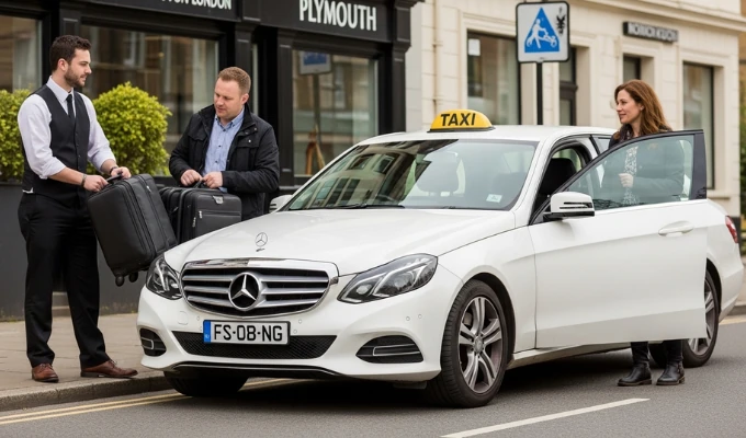 Taxi from Plymouth to Stansted Airport Long Distance Transfer