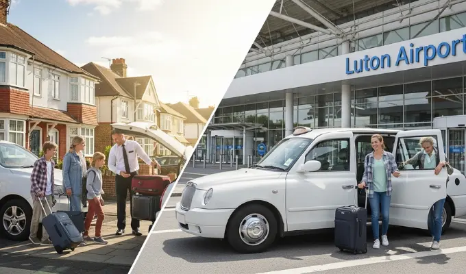 Taxi from Barnet to Luton Airport Transfer