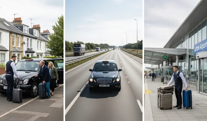 Taxi from Brighton to Luton Airport Transfer