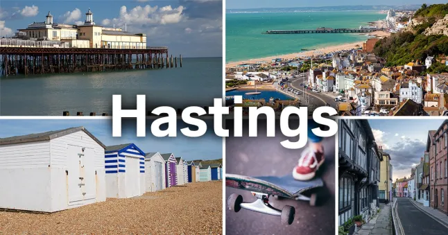 Taxi Hastings to Gatwick Airport Transfer East Sussex
