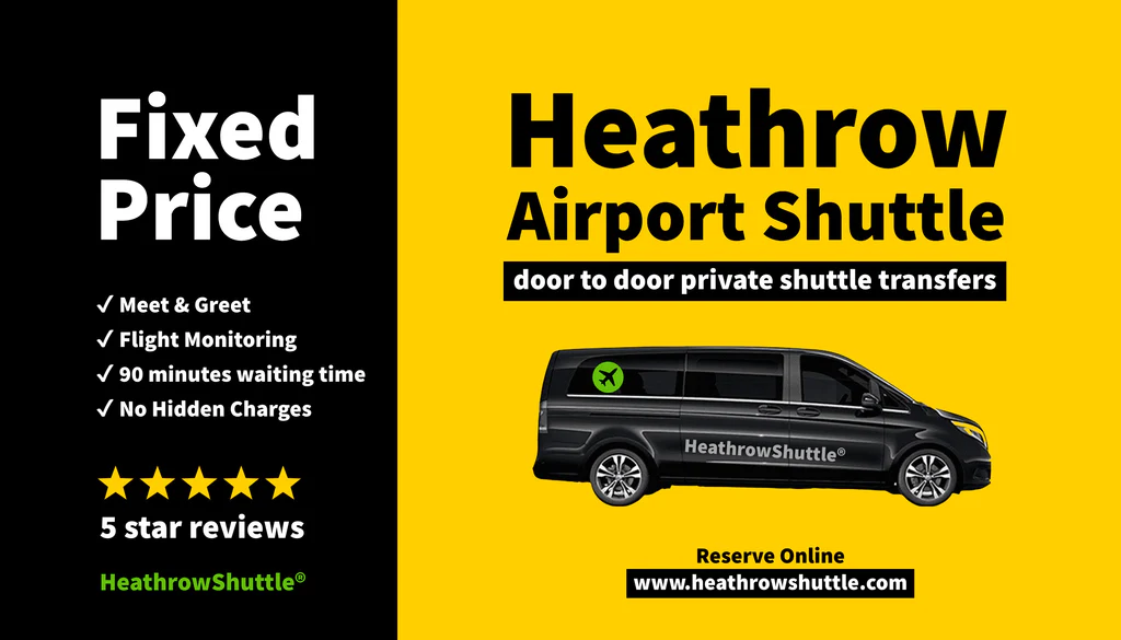 Heathrow Taxi Prices &mdash; Fixed Fares for Every Route