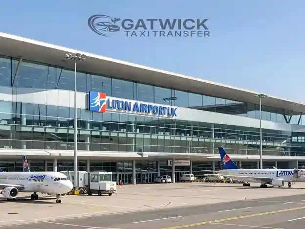 Luton Airport taxi transfer — fixed fare pre-booked taxi from London to Luton