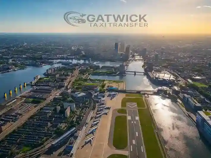 London City Airport taxi transfer — pre-booked fixed fare pickup and drop-off