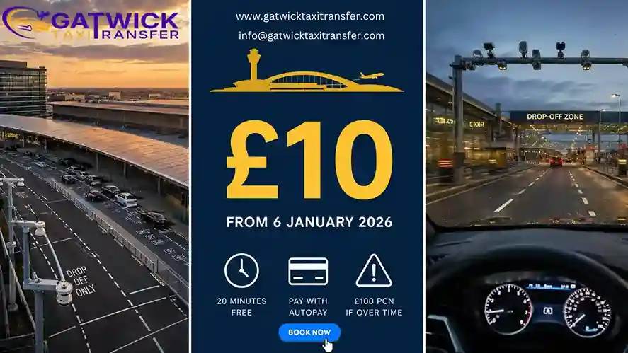 Gatwick Drop-Off Charge 2026: £10 Fee, AutoPay & Smart Workarounds