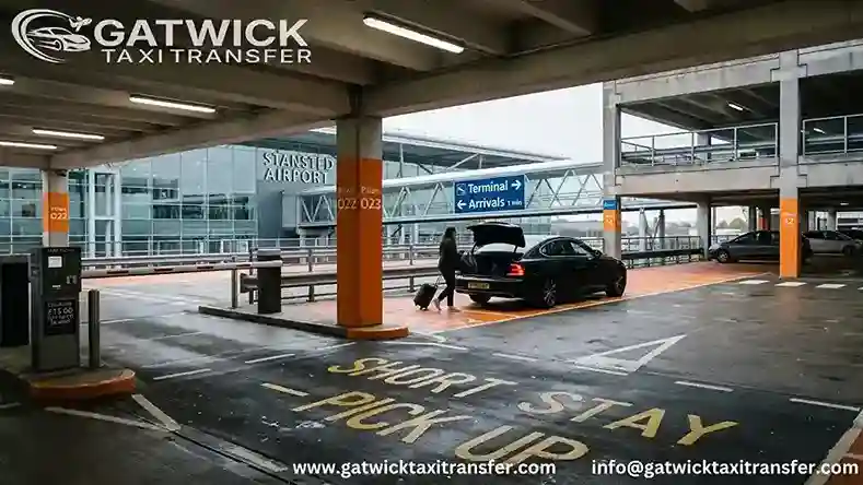 Stansted Airport Pick-Up Charge 2026: £13 or Free 60 Min | GTT