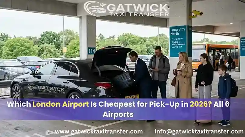 UK Airport Pick-Up Charges Compared 2026: All 6 London Airports | GTT