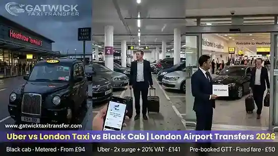 Uber vs Taxi London 2026: Which Is Cheaper for Airport Transfers?