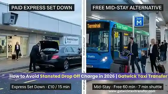 How to Avoid Stansted Drop-Off Charge in 2026 | GTT