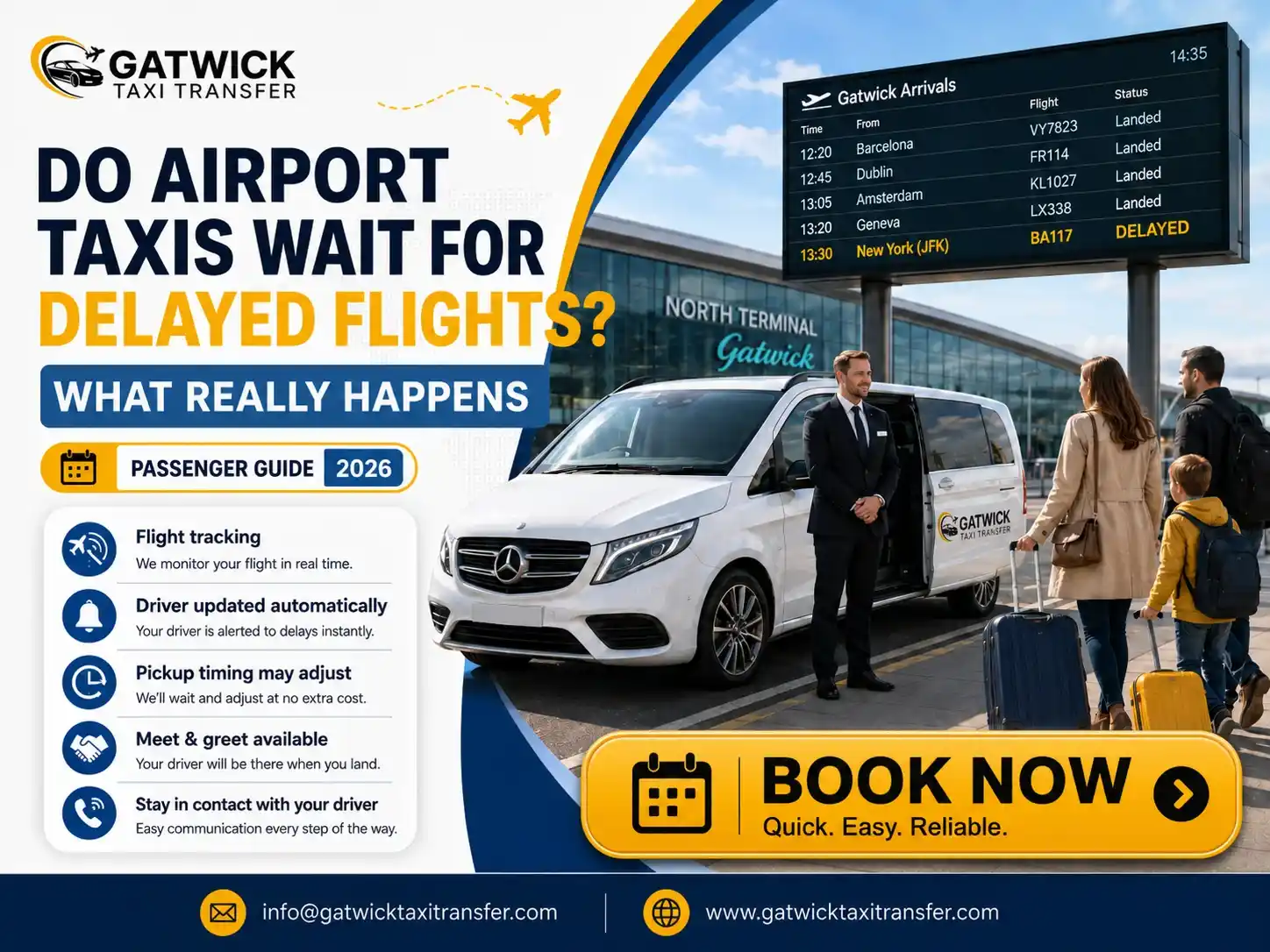Do Airport Taxis Wait for Delayed Flights? UK Guide