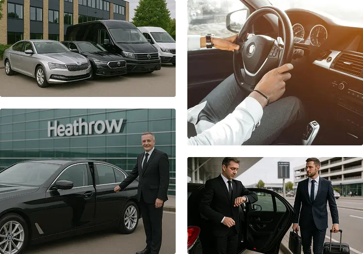 Professional chauffeur service at London airports