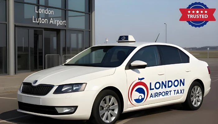 Hitchin to Luton Airport Taxi Transfer Service