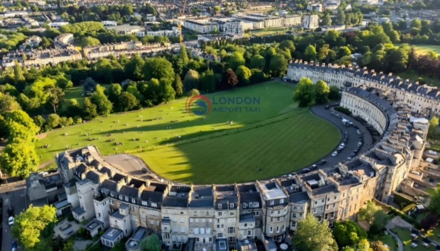 Professional taxi service from Bath to Heathrow Airport