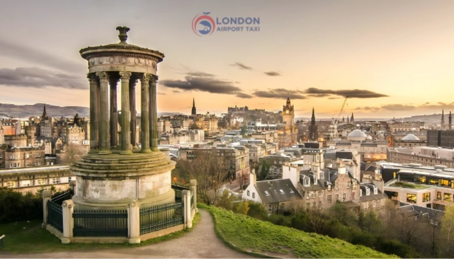 Professional taxi service from Edinburgh to Heathrow Airport