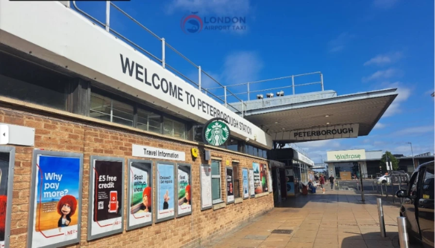 Professional taxi service from Peterborough to Heathrow Airport