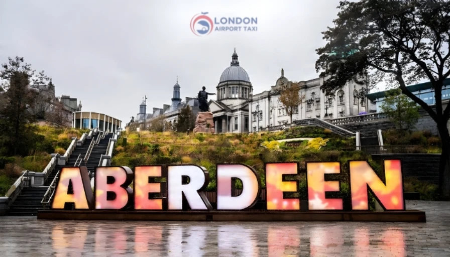 Professional taxi service from Aberdeen to Heathrow Airport