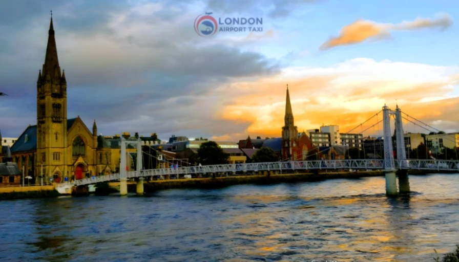 Professional taxi service from Inverness to Heathrow Airport