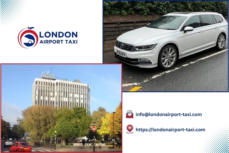 London Airport Taxi - Stansted to Enfield transfer