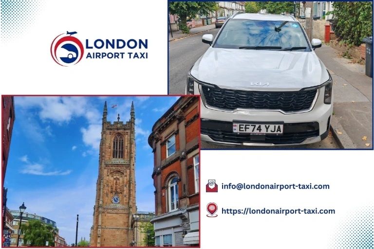 London Airport Taxi - Stansted to Derby transfer
