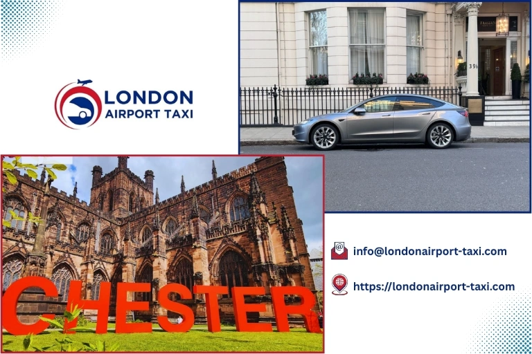 London Airport Taxi - Stansted to Chester transfer