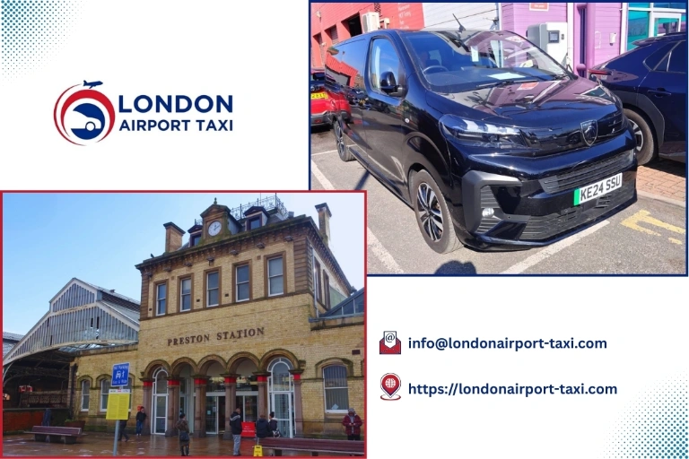 London Airport Taxi - Stansted to Preston transfer