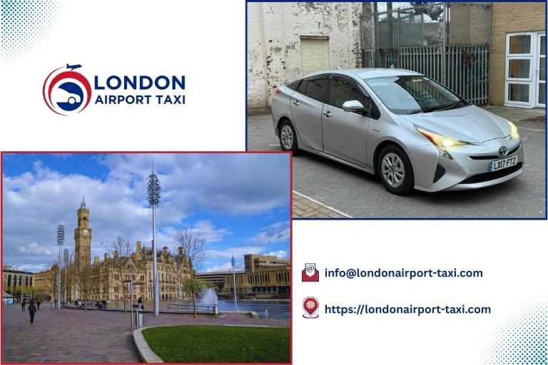 London Airport Taxi - Stansted to Bradford transfer