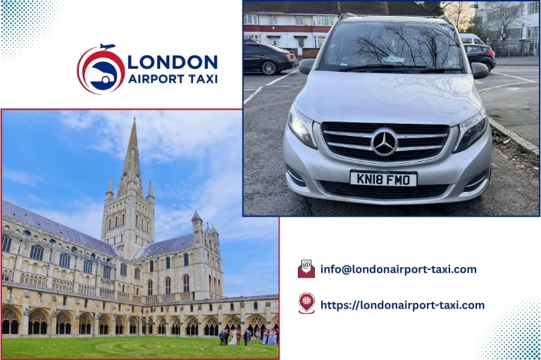 London Airport Taxi - London City to Norwich transfer