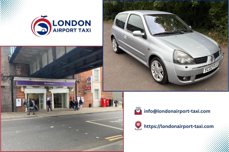 London Airport Taxi - London City to Romford transfer
