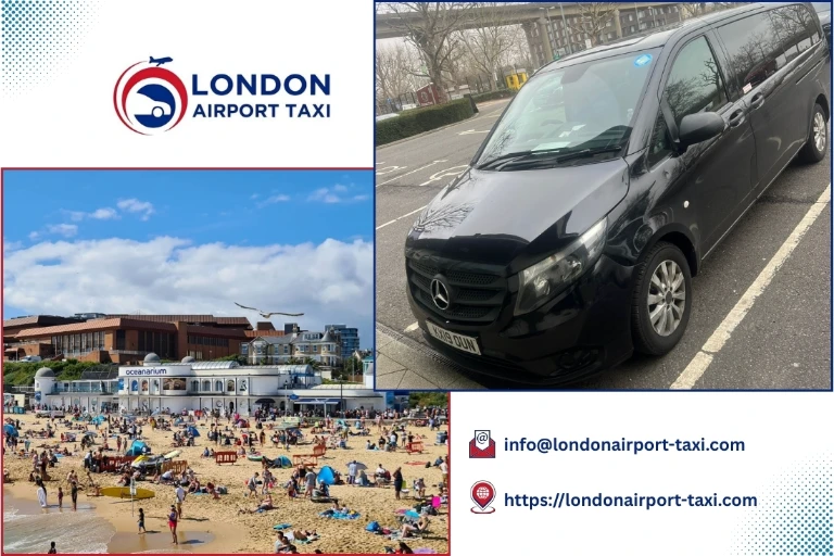 London Airport Taxi - London City to Bournemouth beach resort transfer