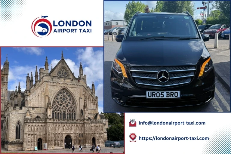 London Airport Taxi - London City to Exeter Devon transfer