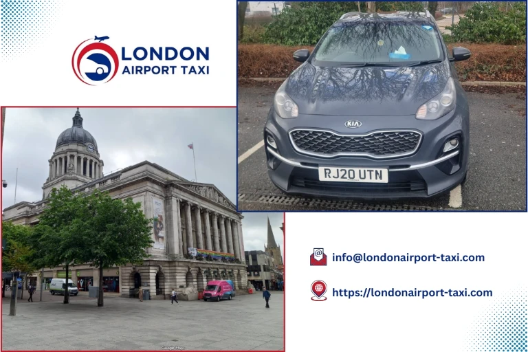 London Airport Taxi - London City to Nottingham East Midlands transfer