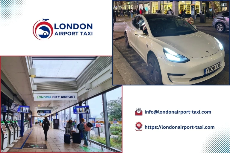 Professional taxi and minicab service from Southend Airport to London City