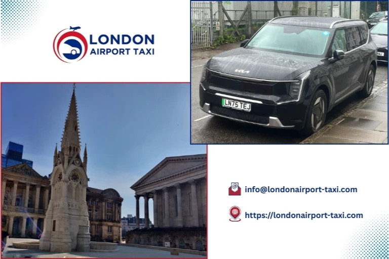 Professional taxi and minicab service from Southend Airport to Birmingham