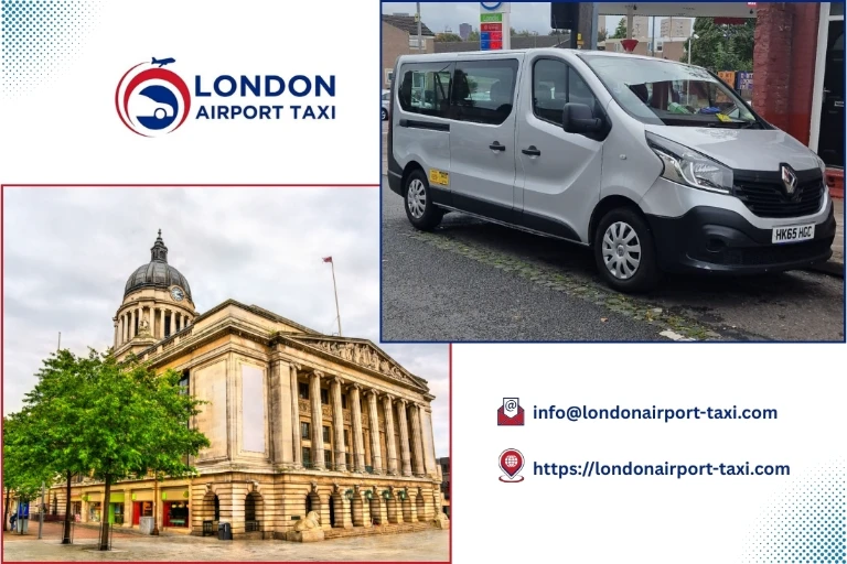 Professional taxi and minicab service from Southend Airport to Nottingham