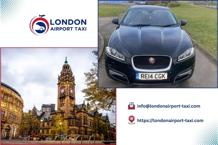 Professional taxi and minicab service from Southend Airport to Sheffield