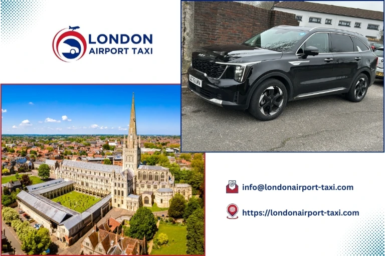 Professional taxi and minicab service from Southend Airport to Norwich