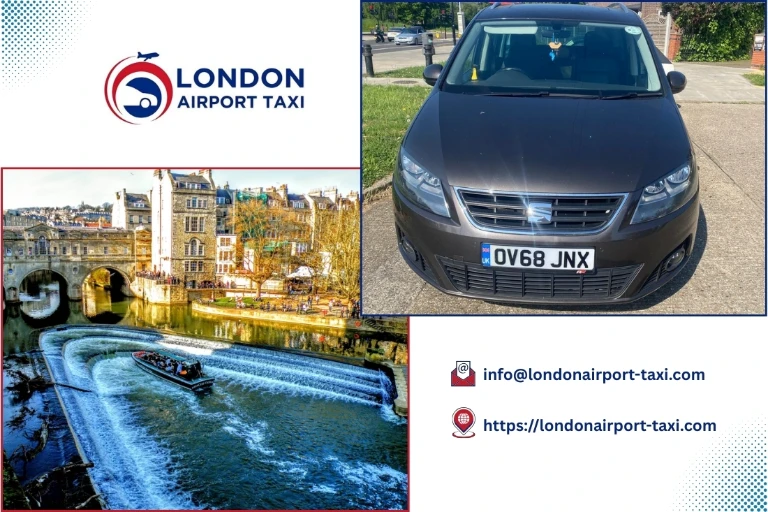 Professional taxi and minicab service from Southend Airport to Bath