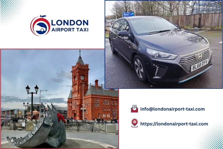 Professional taxi and minicab service from Southend Airport to Cardiff