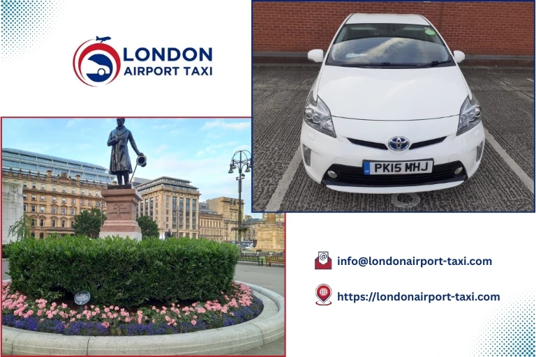 Professional taxi and minicab service from Southend Airport to Glasgow