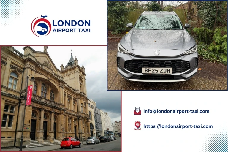 Professional taxi and minicab service from Southend Airport to Cheltenham