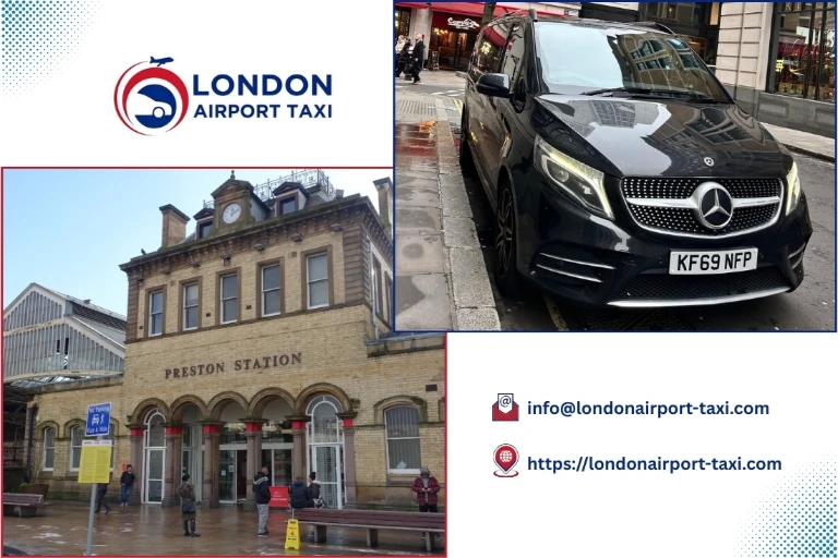 Professional taxi and minicab service from Southend Airport to Preston