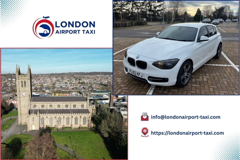 Professional taxi and minicab service from Southend Airport to Stoke-on-Trent