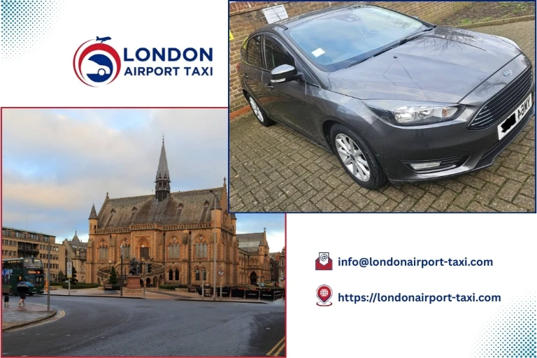 Professional taxi and minicab service from Southend Airport to Dundee