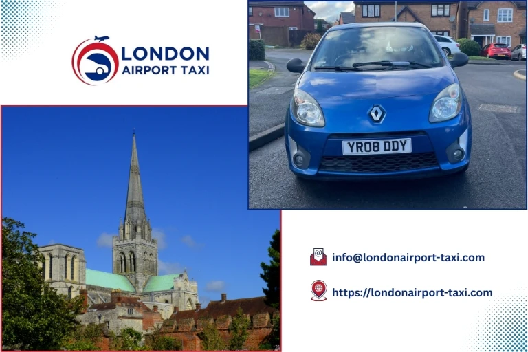 Professional taxi and minicab service from Southend Airport to Chichester