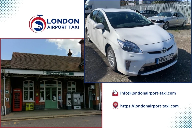 Professional taxi service from Crowborough to Gatwick Airport