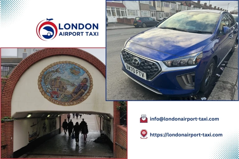 Professional taxi service from Hastings to Gatwick Airport