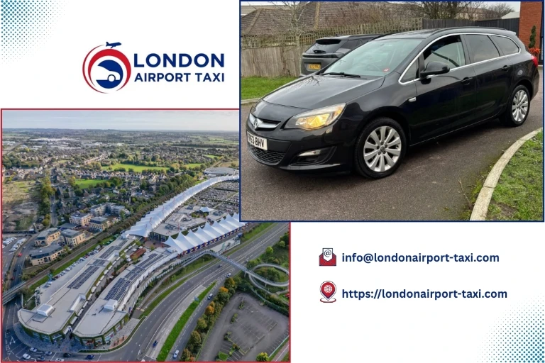 Professional Gatwick Airport taxi service from Ashford to Gatwick Airport